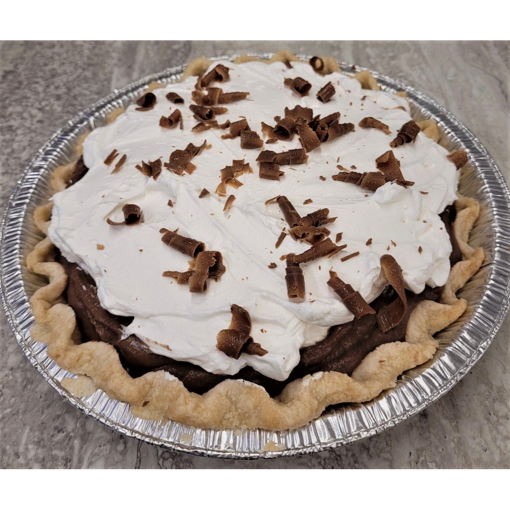 Homemade Chocolate Cream Pie